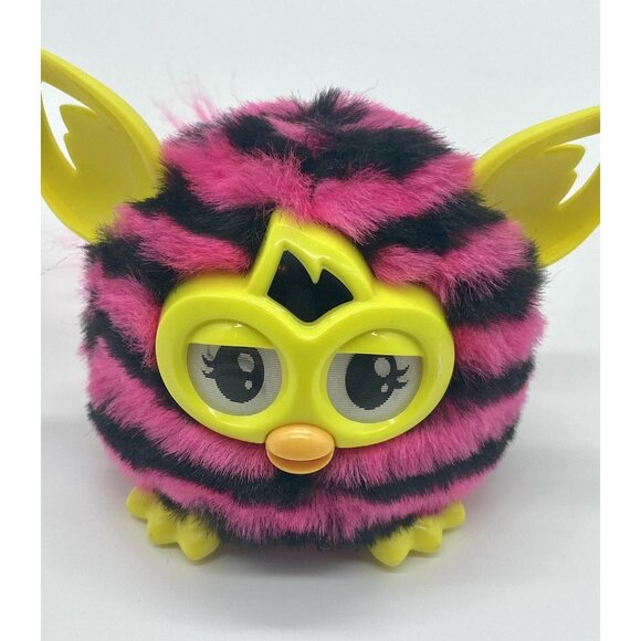 Hasbro Furby Small Mini Little Furbling Black Pink Yellow - Picture 4 of 5